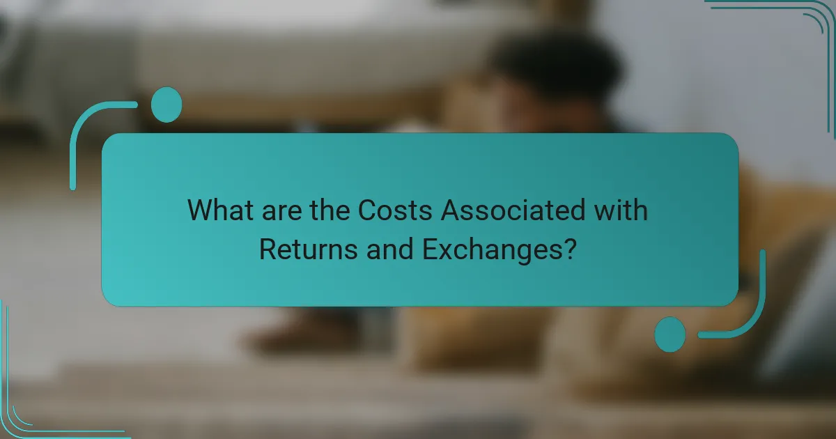 What are the Costs Associated with Returns and Exchanges?